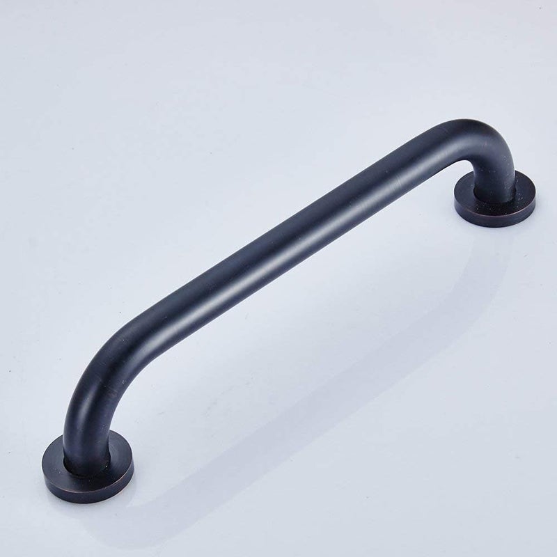 ELLO&ALLO Oil Rubbed Bronze Bathroom Shower Grab Bar, Home Care Bath Hardware (20 Inch) - Image 2